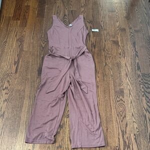 Elegant Mauve Jumpsuit